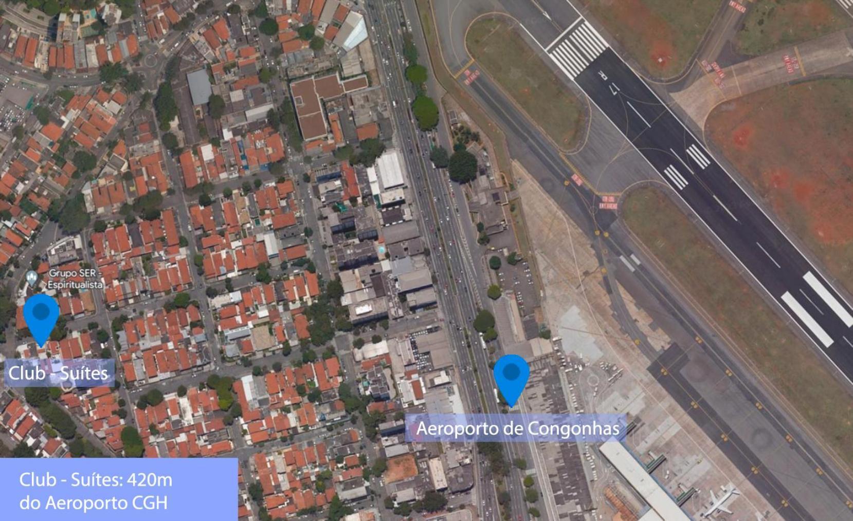 Club Suites - Aeroporto Congonhas São Paulo Ngoại thất bức ảnh